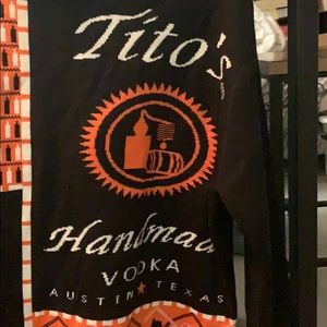 Tito's Handmade Vodka Ugly Sweater!!!